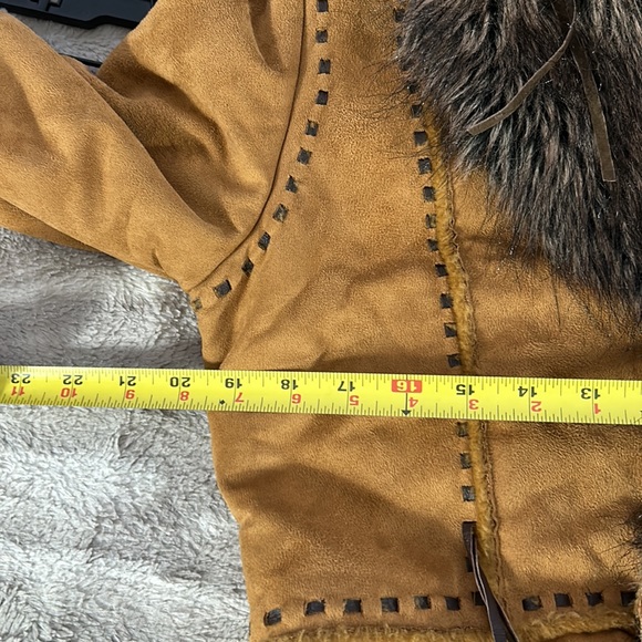 Regent Park faux Fur suede look penny Lane jacket … - Picture 8 of 10